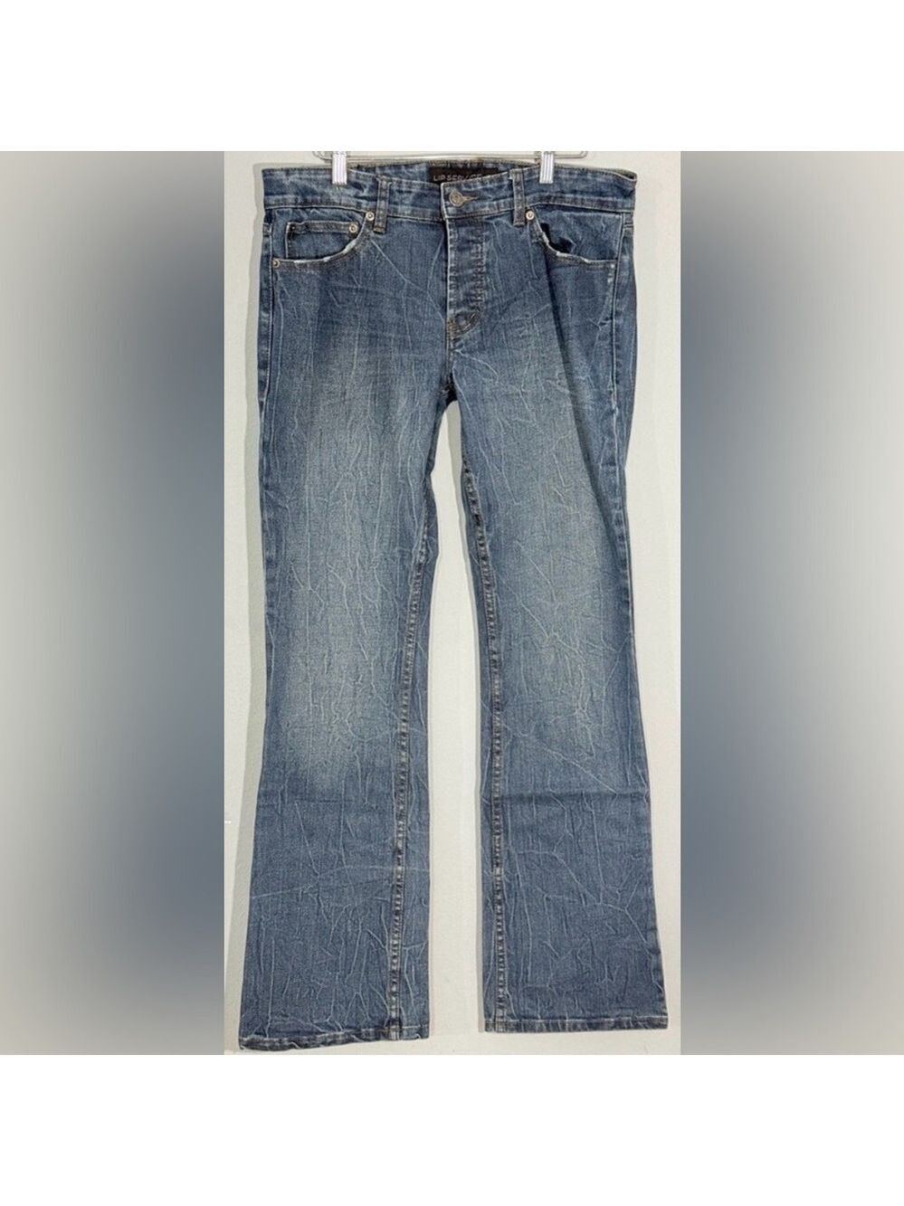 Lip Service Rocker Blue Jeans Button Fly Men’s Sz34